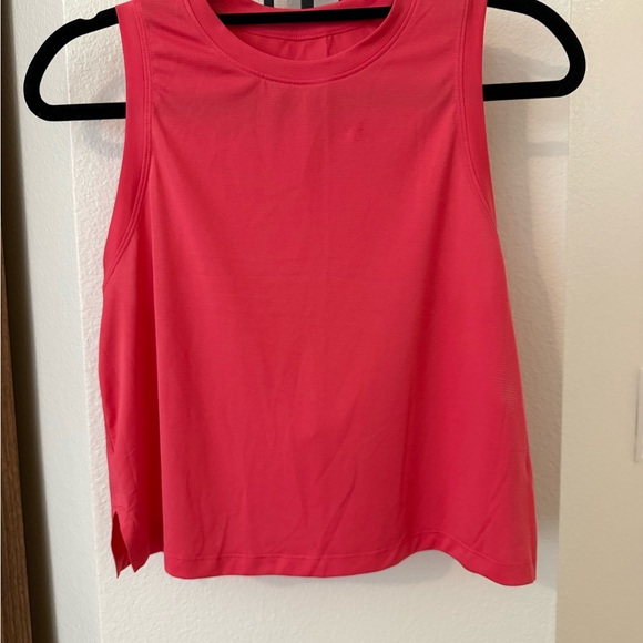 Lululemon Ultralight Waist-Length Tank Top Glaze Pink Sz 8 - Picture 2 of 3
